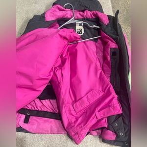 Roxy snow pants and jacket